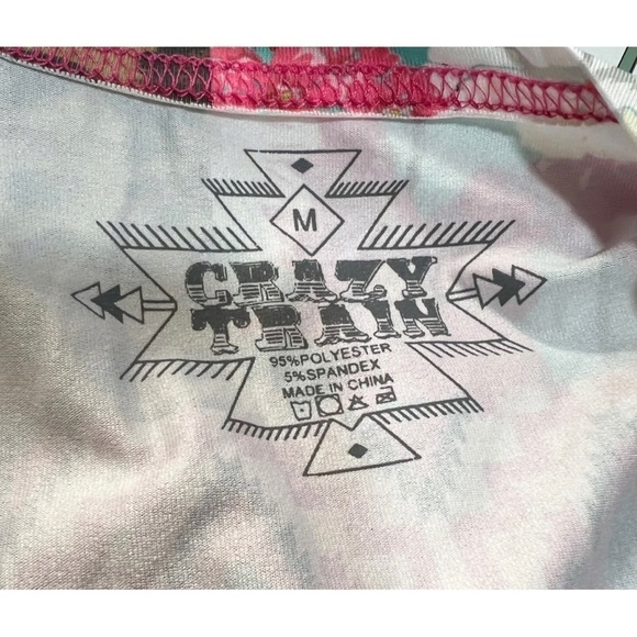 Crazy Train Women Sz M Patchwork Duster Jacket Long Cardigan Leopard Print Pink - Picture 8 of 10